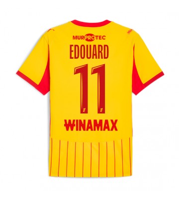 RC Lens Odsonne Edouard #11 Domácí Dres 2025-26 Krátkým Rukávem RC Lens Odsonne Edouard #11 Domácí Dres 2025-26 Krátkým Rukávem